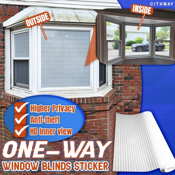 🔥Best Seller🔥Cithway™ One-Way Imitation Blinds Privacy Window Cover