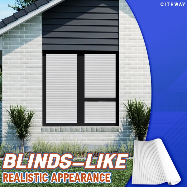 🔥Best Seller🔥Cithway™ One-Way Imitation Blinds Privacy Window Cover