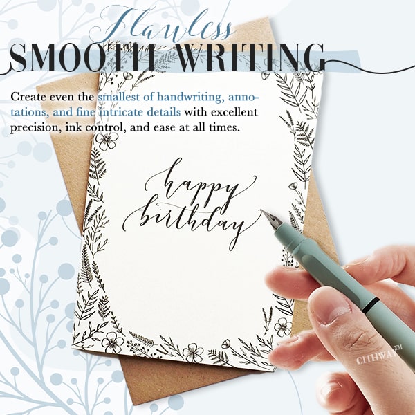 One-Press Retractable Fountain Pen