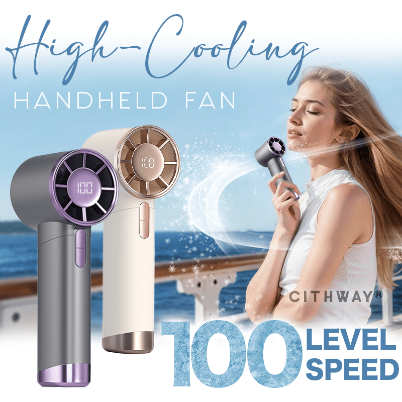 Cithway® Portable High-Cooling  100 SPEED Handheld Fan
