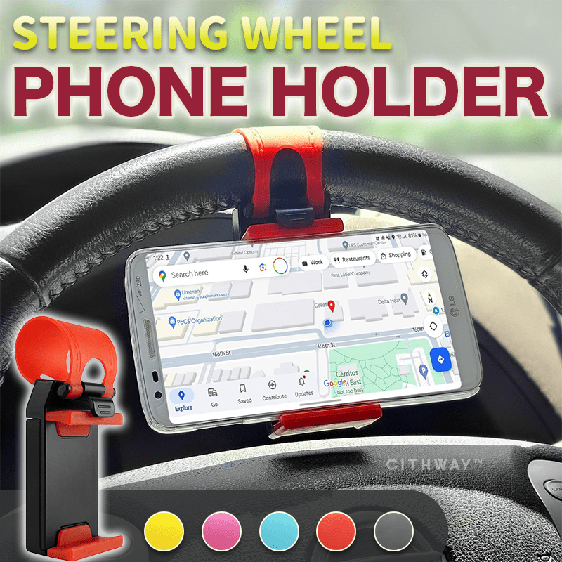 Cithway™ Universal Steering Wheel Phone Mount