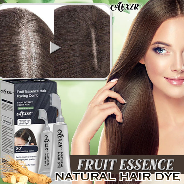 Aexzr™ Quick Cover Natural Hair Dye Comb