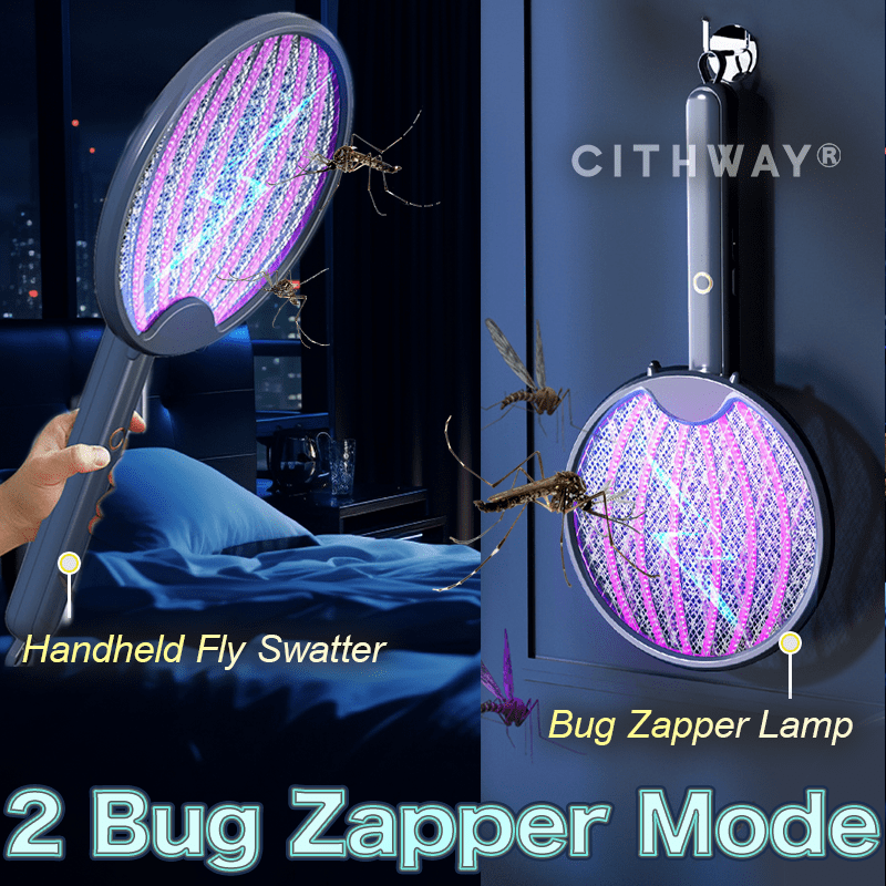 Cithway® Foldable Electric Fly Swatter Racket