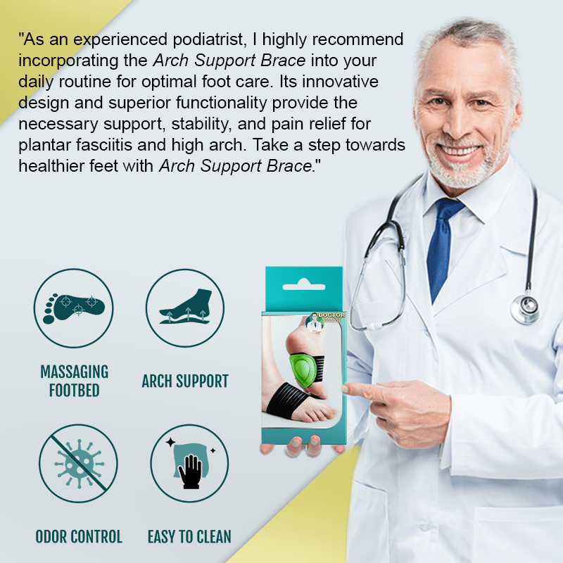 Quick Relief Orthotic Arch Support Foot Brace