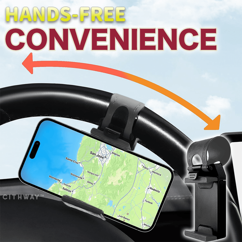 Cithway™ Universal Steering Wheel Phone Mount