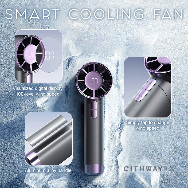 Cithway® Portable High-Cooling  100 SPEED Handheld Fan