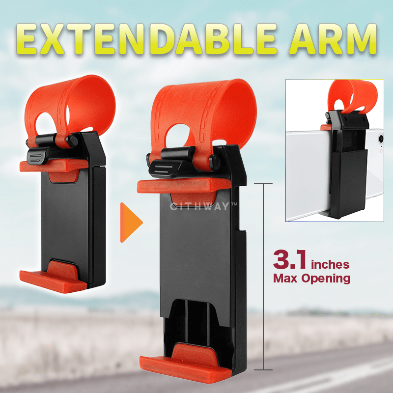 Cithway™ Universal Steering Wheel Phone Mount