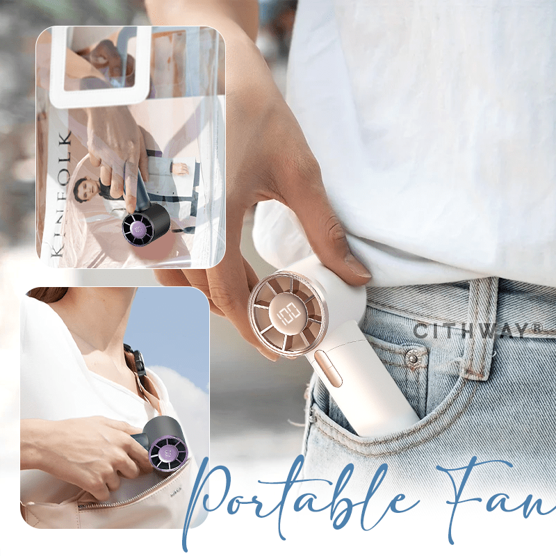 Cithway® Portable High-Cooling  100 SPEED Handheld Fan