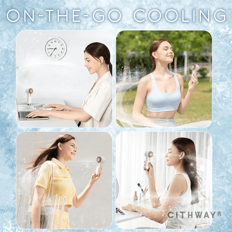 Cithway® Portable High-Cooling  100 SPEED Handheld Fan