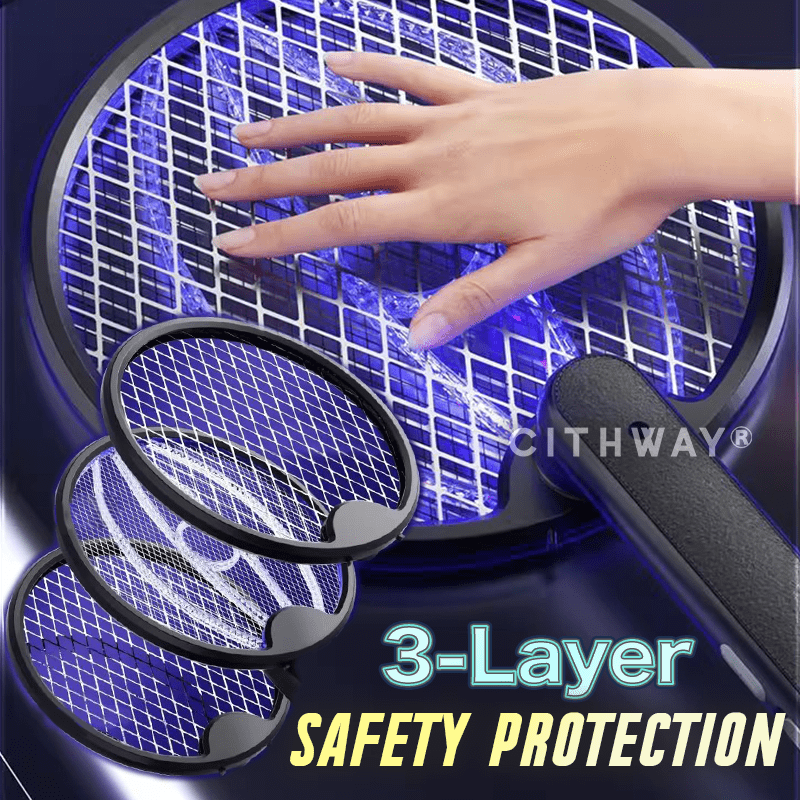 Cithway® Foldable Electric Fly Swatter Racket