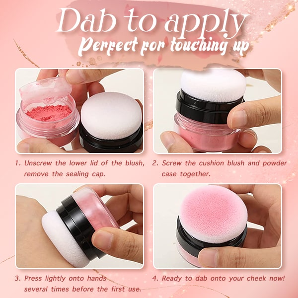 Easy-dab Air Cushion Cheek Blush 